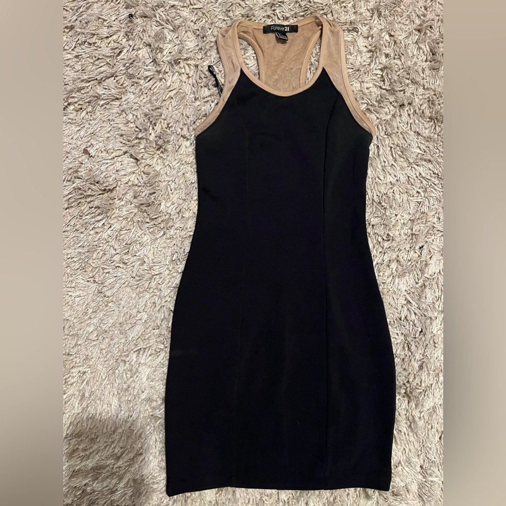 Black and Nude little dress